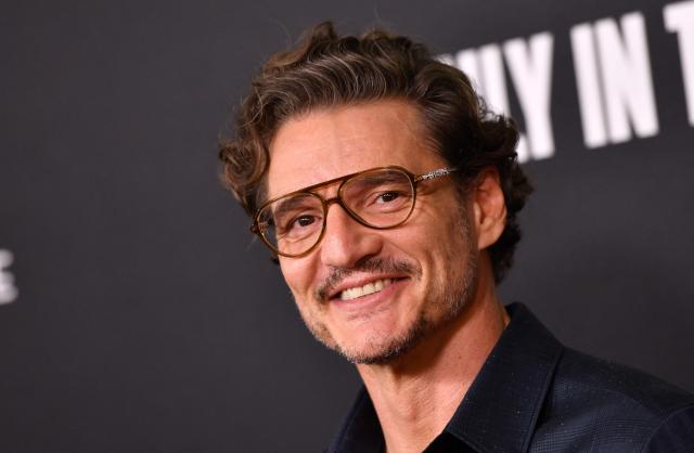 Chilean-US actor Pedro Pascal attends the world premiere of "Star Wars: The Mandalorian and Grogu" at the TCL Chinese Theatre in Los Angeles on May 14, 2026. (Photo by Chris DELMAS / AFP)