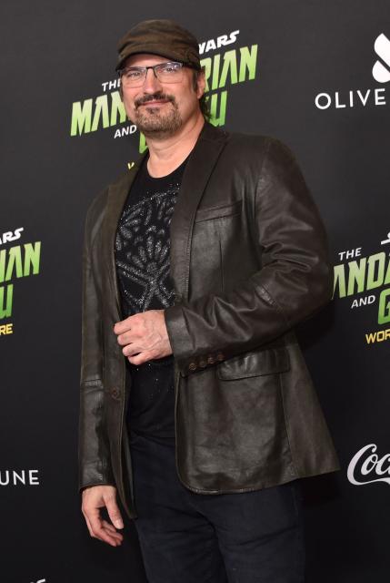US filmmaker Robert Rodriguez attends the world premiere of "Star Wars: The Mandalorian and Grogu" at the TCL Chinese Theatre in Los Angeles on May 14, 2026. (Photo by Chris DELMAS / AFP)