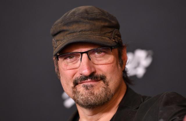 US filmmaker Robert Rodriguez attends the world premiere of "Star Wars: The Mandalorian and Grogu" at the TCL Chinese Theatre in Los Angeles on May 14, 2026. (Photo by Chris DELMAS / AFP)