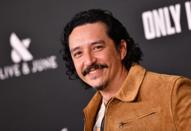 US actor Gabriel Luna attends the world premiere of "Star Wars: The Mandalorian and Grogu" at the TCL Chinese Theatre in Los Angeles on May 14, 2026. (Photo by Chris DELMAS / AFP)