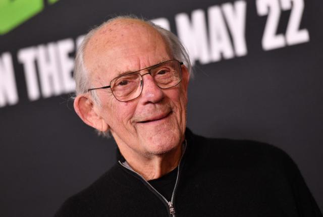 US actor Christopher Lloyd attends the world premiere of "Star Wars: The Mandalorian and Grogu" at the TCL Chinese Theatre in Los Angeles on May 14, 2026. (Photo by Chris DELMAS / AFP)