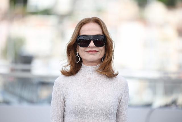 French actress Isabelle Huppert poses during a photocall of the film "Histoires Paralleles" (Parallel Tales) at the 79th edition of the Cannes Film Festival in Cannes, southern France on May 15, 2026. (Photo by Valery HACHE / AFP)