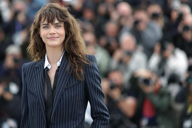 British model Cara Delevingne poses during a photocall of the film "Club Kid" at the 79th edition of the Cannes Film Festival in Cannes, southern France on May 15, 2026. (Photo by Sameer AL-DOUMY / AFP)