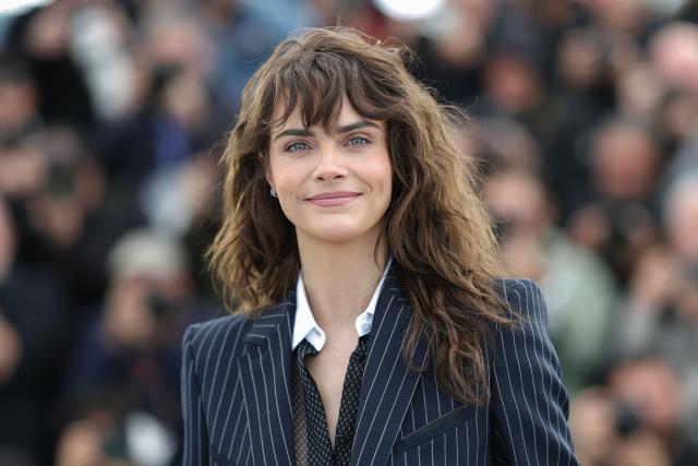 British model Cara Delevingne poses during a photocall of the film "Club Kid" at the 79th edition of the Cannes Film Festival in Cannes, southern France on May 15, 2026. (Photo by Sameer AL-DOUMY / AFP)