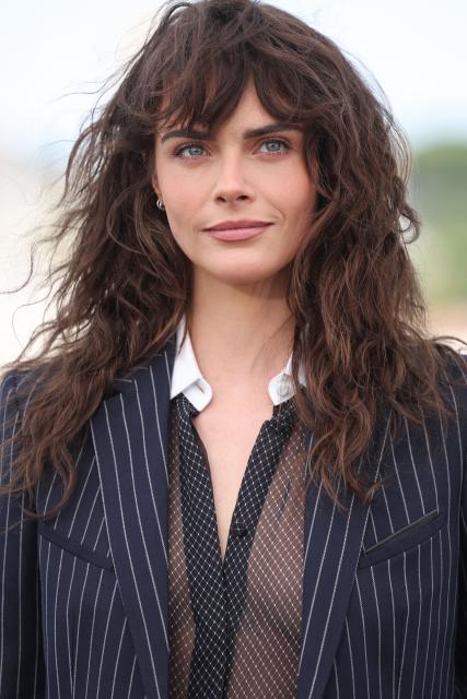 British model Cara Delevingne poses during a photocall of the film "Club Kid" at the 79th edition of the Cannes Film Festival in Cannes, southern France on May 15, 2026. (Photo by Valery HACHE / AFP)