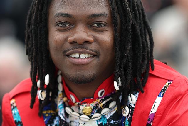Central african republic director and screenwriter Rafiki Fariala poses during a photocall of the film "Congo Boy" at the 79th edition of the Cannes Film Festival in Cannes, southern France on May 15, 2026. (Photo by Sameer AL-DOUMY / AFP)