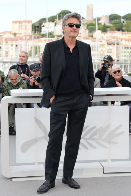 Polish director and screenwriter Pawel Pawlikowski poses during a photocall of the film "Fatherland" at the 79th edition of the Cannes Film Festival in Cannes, southern France on May 15, 2026. (Photo by Thibaud MORITZ / AFP)