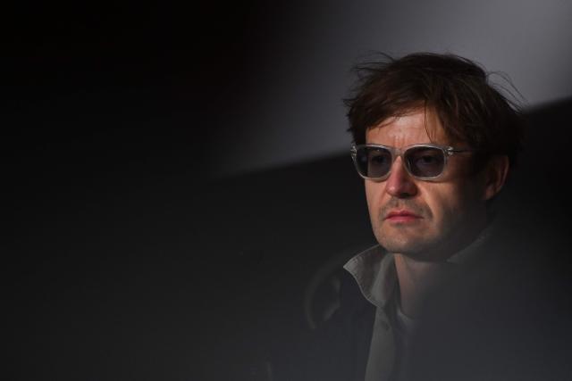 Polish cinematographer Lukasz Zal attends a press conference for the film "Fatherland" at the 79th edition of the Cannes Film Festival in Cannes, southern France on May 15, 2026. (Photo by Julie SEBADELHA / AFP)