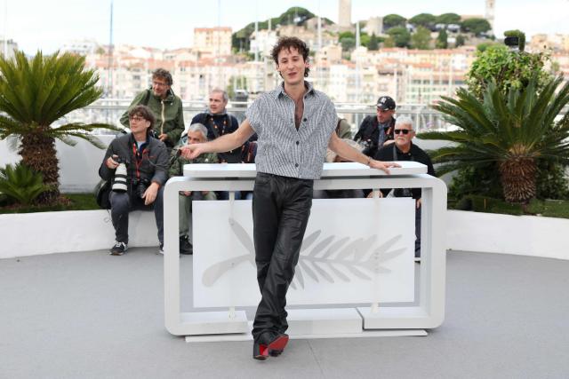 French actor Nemo Schiffman poses during a photocall of the film "Les Caprices de l’Enfant Roi" at the 79th edition of the Cannes Film Festival in Cannes, southern France on May 15, 2026. (Photo by Thibaud MORITZ / AFP)