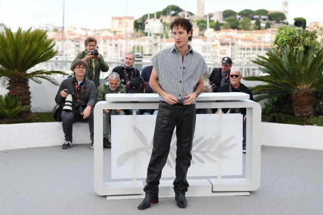 French actor Nemo Schiffman poses during a photocall of the film "Les Caprices de l’Enfant Roi" at the 79th edition of the Cannes Film Festival in Cannes, southern France on May 15, 2026. (Photo by Thibaud MORITZ / AFP)