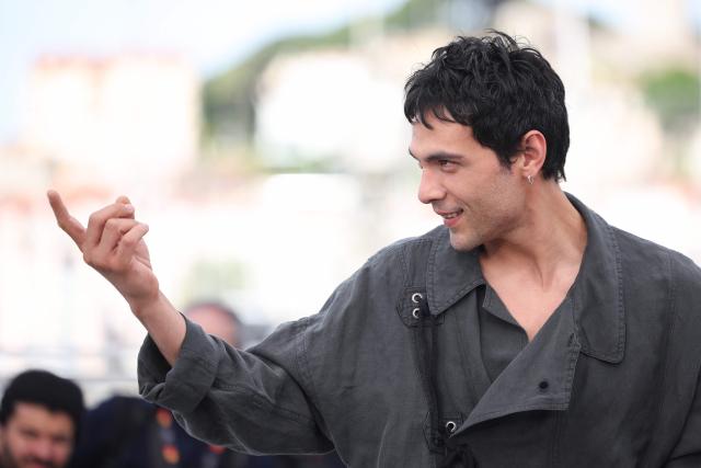 Mexican actor Diego Calva poses during a photocall of the film "Club Kid" at the 79th edition of the Cannes Film Festival in Cannes, southern France on May 15, 2026. (Photo by Valery HACHE / AFP)