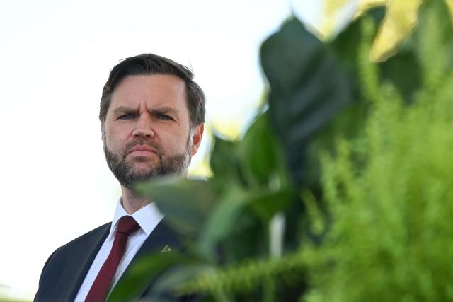 US Vice President JD Vance attends the annual National Peace Officers' Memorial Service outside the US Capitol in Washington, DC, on May 15, 2026. The annual event honors law enforcement officers who died in the line of duty. (Photo by Alex WROBLEWSKI / AFP)
