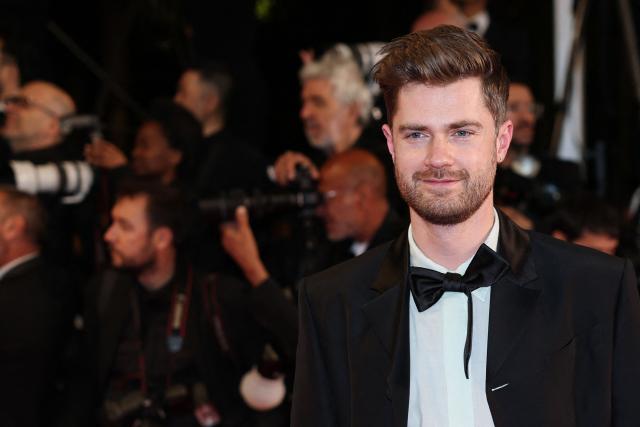 Belgian director Lukas Dhont arrives for the screening of the film "Gentle Monster" at the 79th edition of the Cannes Film Festival in Cannes, southern France on May 15, 2026. (Photo by Thibaud MORITZ / AFP)