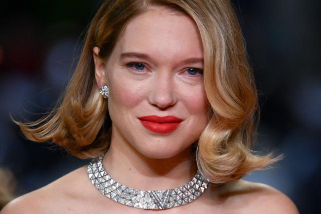 French actress Lea Seydoux arrives for the screening of the film "Gentle Monster" at the 79th edition of the Cannes Film Festival in Cannes, southern France on May 15, 2026. (Photo by Olivier CHASSIGNOLE / AFP)