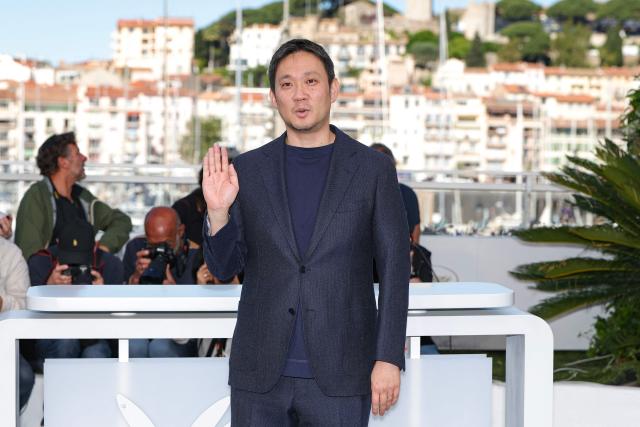 Japanese director and screenwriter Ryusuke Hamaguchi poses during a photocall of the film "Soudain" (All of a Sudden) at the 79th edition of the Cannes Film Festival in Cannes, southern France on May 16, 2026. (Photo by Sameer AL-DOUMY / AFP)