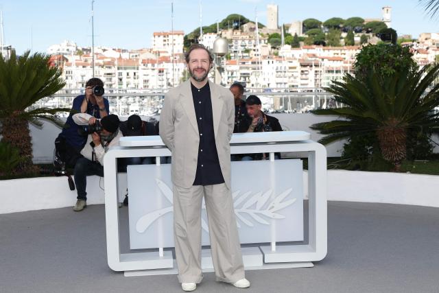 French actor Jean-Charles Clichet poses during a photocall of the film "Soudain" (All of a Sudden) at the 79th edition of the Cannes Film Festival in Cannes, southern France on May 16, 2026. (Photo by Sameer AL-DOUMY / AFP)
