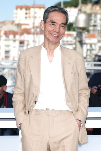 Japanese actor Kyozo Nagatsuka poses during a photocall of the film "Soudain" (All of a Sudden) at the 79th edition of the Cannes Film Festival in Cannes, southern France on May 16, 2026. (Photo by Sameer AL-DOUMY / AFP)