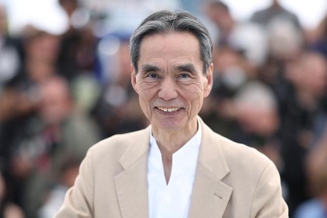 Japanese actor Kyozo Nagatsuka poses during a photocall of the film "Soudain" (All of a Sudden) at the 79th edition of the Cannes Film Festival in Cannes, southern France on May 16, 2026. (Photo by Valery HACHE / AFP)