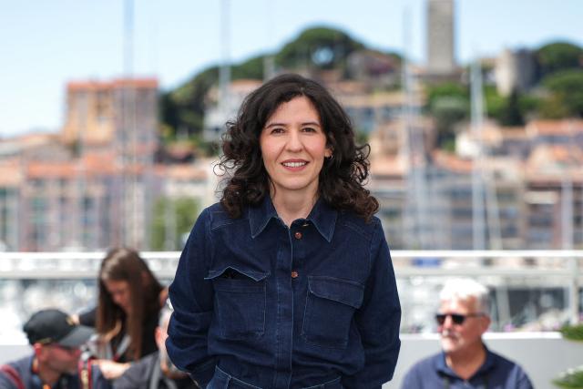 French-Costa Rican director and screenwriter Valentina Maurel poses during a photocall of the film "Siempre Soy Tu Animal Materno" (Forever Your Maternal Animal) at the 79th edition of the Cannes Film Festival in Cannes, southern France on May 16, 2026. (Photo by Sameer AL-DOUMY / AFP)