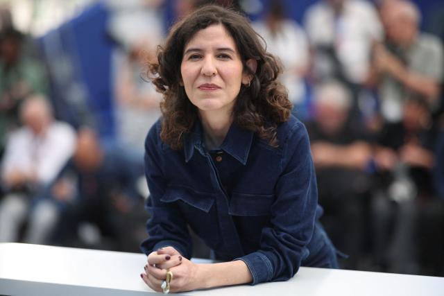 French-Costa Rican director and screenwriter Valentina Maurel poses during a photocall of the film "Siempre Soy Tu Animal Materno" (Forever Your Maternal Animal) at the 79th edition of the Cannes Film Festival in Cannes, southern France on May 16, 2026. (Photo by Valery HACHE / AFP)