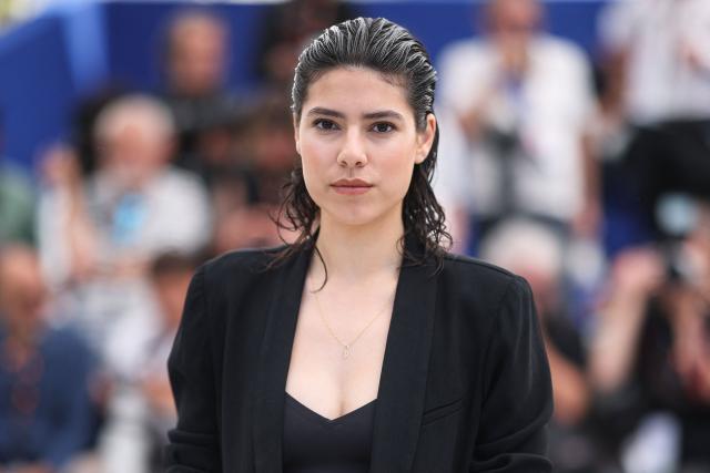 Costa Rican actress Daniela Marin Navarro poses during a photocall of the film "Siempre Soy Tu Animal Materno" (Forever Your Maternal Animal) at the 79th edition of the Cannes Film Festival in Cannes, southern France on May 16, 2026. (Photo by Valery HACHE / AFP)