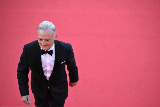 French producer Marc Missonnier arrives for the screening of the film "El ser querido" (The Beloved) at the 79th edition of the Cannes Film Festival in Cannes, southern France on May 16, 2026. (Photo by Antonin THUILLIER / AFP)