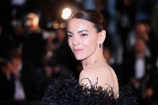 Spanish actress Victoria Luengo leaves after the screening of the film "El ser querido" (The Beloved) at the 79th edition of the Cannes Film Festival in Cannes, southern France on May 16, 2026. (Photo by Sameer AL-DOUMY / AFP)