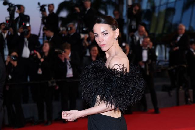 Spanish actress Victoria Luengo leaves after the screening of the film "El ser querido" (The Beloved) at the 79th edition of the Cannes Film Festival in Cannes, southern France on May 16, 2026. (Photo by Sameer AL-DOUMY / AFP)