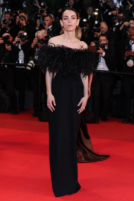 Spanish actress Victoria Luengo leaves after the screening of the film "El ser querido" (The Beloved) at the 79th edition of the Cannes Film Festival in Cannes, southern France on May 16, 2026. (Photo by Sameer AL-DOUMY / AFP)