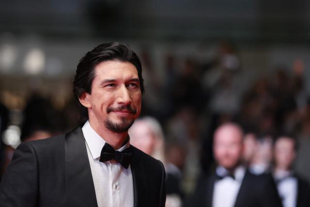 US actor Adam Driver arrives for the screening of the film "Paper Tiger" at the 79th edition of the Cannes Film Festival in Cannes, southern France on May 16, 2026. (Photo by Thibaud MORITZ / AFP)
