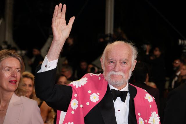 President of the surveillance committee of Gaumont and vice-president of the surveillance council Nicolas Seydoux arrives for the screening of the film "Paper Tiger" at the 79th edition of the Cannes Film Festival in Cannes, southern France on May 16, 2026. (Photo by Valery HACHE / AFP)