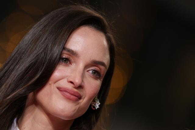 Canadian actress Charlotte Le Bon arrives for the screening of the film "Full Phil" at the 79th edition of the Cannes Film Festival in Cannes, southern France on May 16, 2026. (Photo by Sameer AL-DOUMY / AFP)