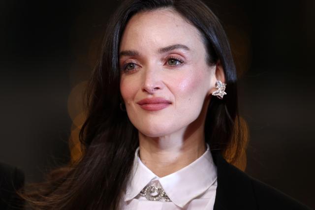 Canadian actress Charlotte Le Bon arrives for the screening of the film "Full Phil" at the 79th edition of the Cannes Film Festival in Cannes, southern France on May 16, 2026. (Photo by Sameer AL-DOUMY / AFP)