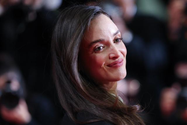 Canadian actress Charlotte Le Bon arrives for the screening of the film "Full Phil" at the 79th edition of the Cannes Film Festival in Cannes, southern France on May 16, 2026. (Photo by Thibaud MORITZ / AFP)