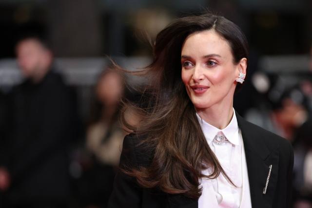 Canadian actress Charlotte Le Bon arrives for the screening of the film "Full Phil" at the 79th edition of the Cannes Film Festival in Cannes, southern France on May 16, 2026. (Photo by Thibaud MORITZ / AFP)