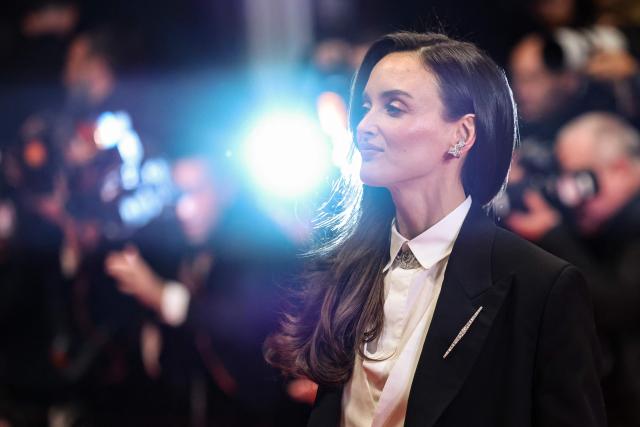 Canadian actress Charlotte Le Bon arrives for the screening of the film "Full Phil" at the 79th edition of the Cannes Film Festival in Cannes, southern France on May 16, 2026. (Photo by Thibaud MORITZ / AFP)