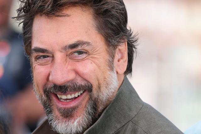 Spanish actor Javier Bardem poses during a photocall of the film "El ser querido" (The Beloved) at the 79th edition of the Cannes Film Festival in Cannes, southern France on May 17, 2026. (Photo by Thibaud MORITZ / AFP)