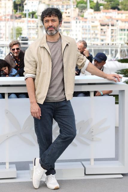 Spanish film director Rodrigo Sorogoyen poses during a photocall of the film "El ser querido" (The Beloved) at the 79th edition of the Cannes Film Festival in Cannes, southern France on May 17, 2026. (Photo by Thibaud MORITZ / AFP)