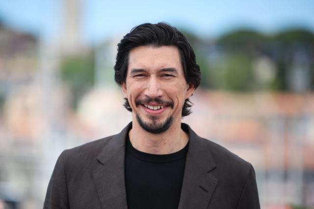 US actor Adam Driver poses during a photocall of the film "Paper Tiger" at the 79th edition of the Cannes Film Festival in Cannes, southern France on May 17, 2026. (Photo by Valery HACHE / AFP)