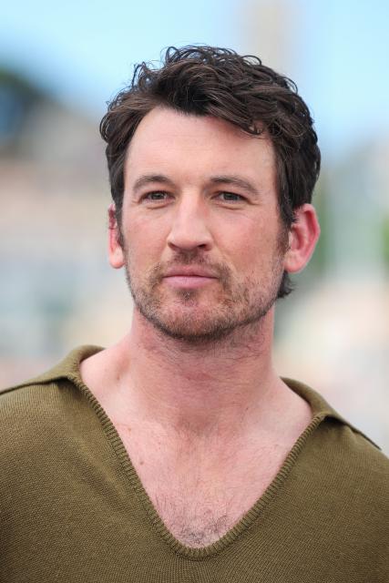 US actor Miles Teller poses during a photocall of the film "Paper Tiger" at the 79th edition of the Cannes Film Festival in Cannes, southern France on May 17, 2026. (Photo by Valery HACHE / AFP)