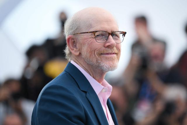 US director and producer Ron Howard poses during a photocall of the film "Avedon" at the 79th edition of the Cannes Film Festival in Cannes, southern France on May 17, 2026. (Photo by Olivier CHASSIGNOLE / AFP)