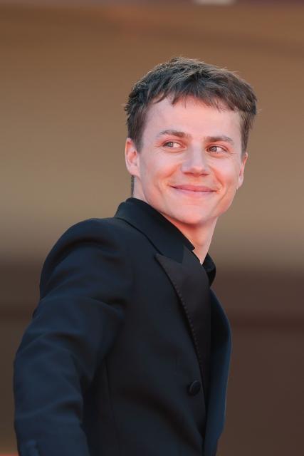 French actor Felix Lefebvre arrives for the screening of the film "Moulin" at the 79th edition of the Cannes Film Festival in Cannes, southern France on May 17, 2026. (Photo by Thibaud MORITZ / AFP)