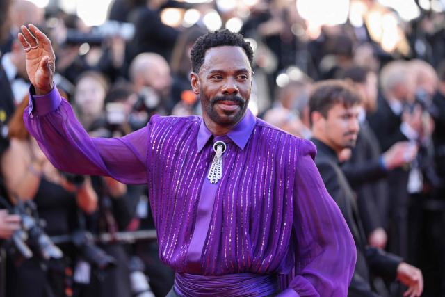 US actor Colman Domingo arrives for the screening of the film "Garance" (Another Day) at the 79th edition of the Cannes Film Festival in Cannes, southern France on May 17, 2026. (Photo by Thibaud MORITZ / AFP)