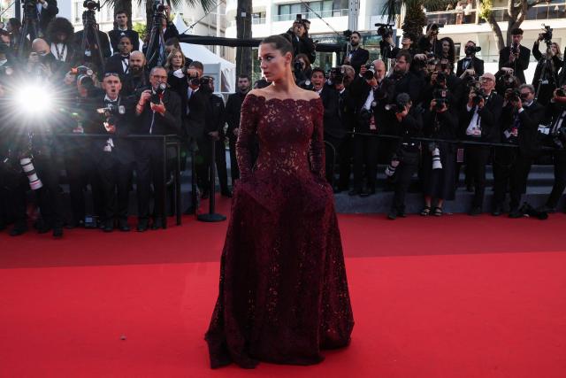 French actress Adele Exarchopoulos arrives for the screening of the film "Garance" (Another Day) at the 79th edition of the Cannes Film Festival in Cannes, southern France on May 17, 2026. (Photo by Valery HACHE / AFP)