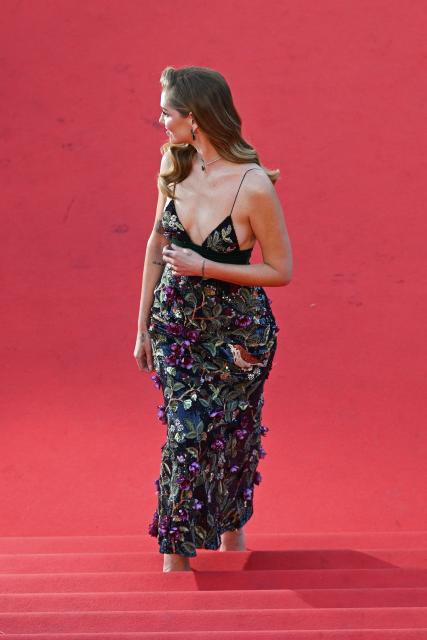 Italian influencer Chiara Ferragni arrives for the screening of the film "Garance" (Another Day) at the 79th edition of the Cannes Film Festival in Cannes, southern France on May 17, 2026. (Photo by Antonin THUILLIER / AFP)