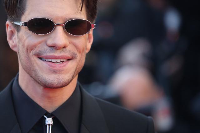 French actor Francois Civil arrives for the screening of the film "Garance" (Another Day) at the 79th edition of the Cannes Film Festival in Cannes, southern France on May 17, 2026. (Photo by Valery HACHE / AFP)
