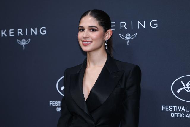 Illy Hammou-Ahabchane attends the 2026 Kering Women in Motion Awards on the sidelines of of the 79th edition of the Cannes Film Festival in Cannes, southern France, on May 17, 2026. (Photo by Sameer AL-DOUMY / AFP)