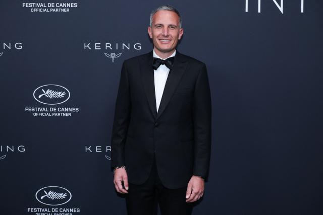 Kering Worlwide Retail and Client Director Ludovic Rostini attends the 2026 Kering Women in Motion Awards on the sidelines of of the 79th edition of the Cannes Film Festival in Cannes, southern France, on May 17, 2026. (Photo by Sameer AL-DOUMY / AFP)
