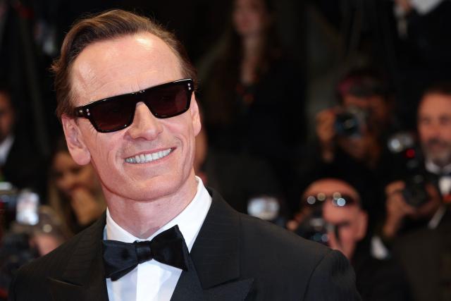 German actor Michael Fassbender arrives for the screening of the film "Hope" at the 79th edition of the Cannes Film Festival in Cannes, southern France on May 17, 2026. (Photo by Valery HACHE / AFP)