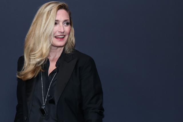 French actress Julie Gayet attends the 2026 Kering Women in Motion Awards on the sidelines of of the 79th edition of the Cannes Film Festival in Cannes, southern France, on May 17, 2026. (Photo by Sameer AL-DOUMY / AFP)